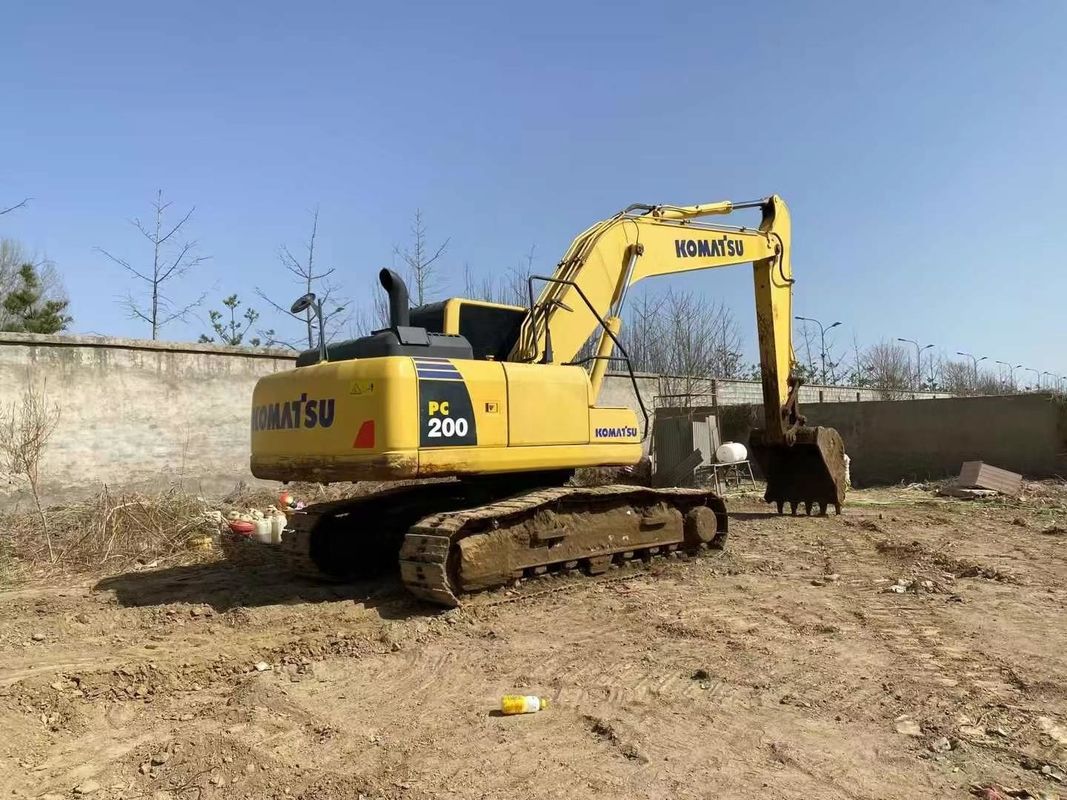 Hoogwaardige gebruikte Komatsu PC200-8M0 20 ton graafmachine voor bouwprojecten