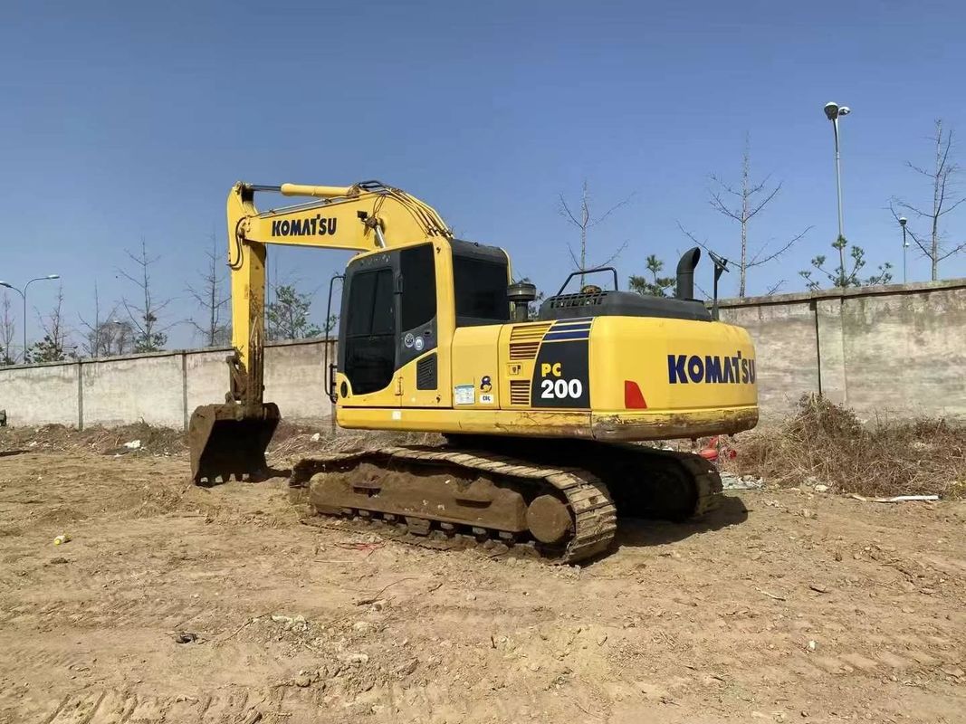 Hoogwaardige gebruikte Komatsu PC200-8M0 20 ton graafmachine voor bouwprojecten
