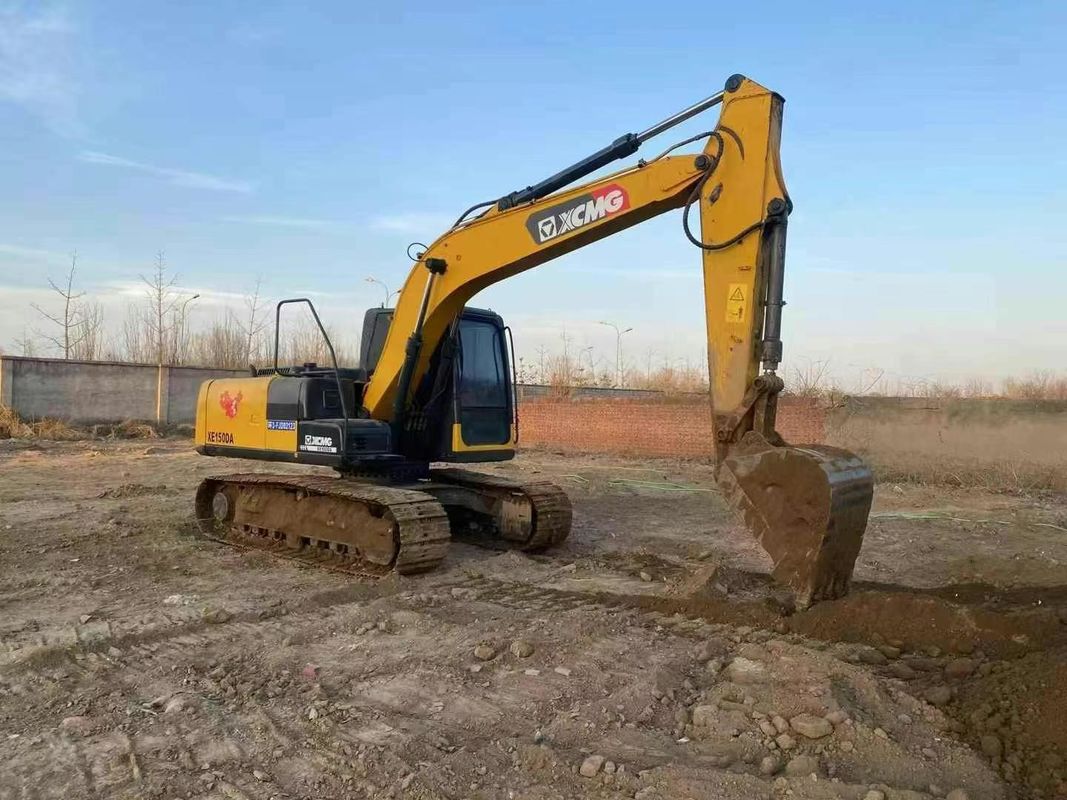 Gebruikte XCMG XE150DA graafmachine 15 ton zware machine voor de bouw Mijnbouw Aardbeweging