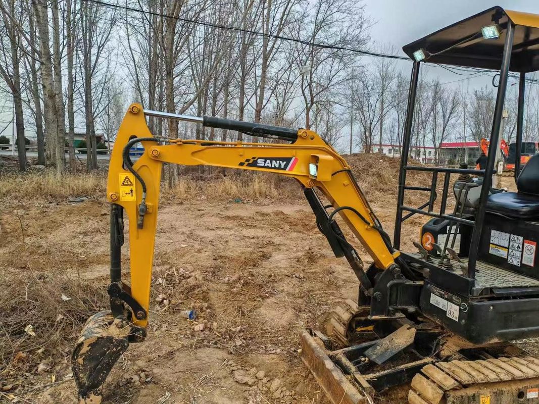 Gebruikte SANY SY16C 1.6T mini graafmachine Full Service Ideaal voor landschaps- en nutswerkzaamheden
