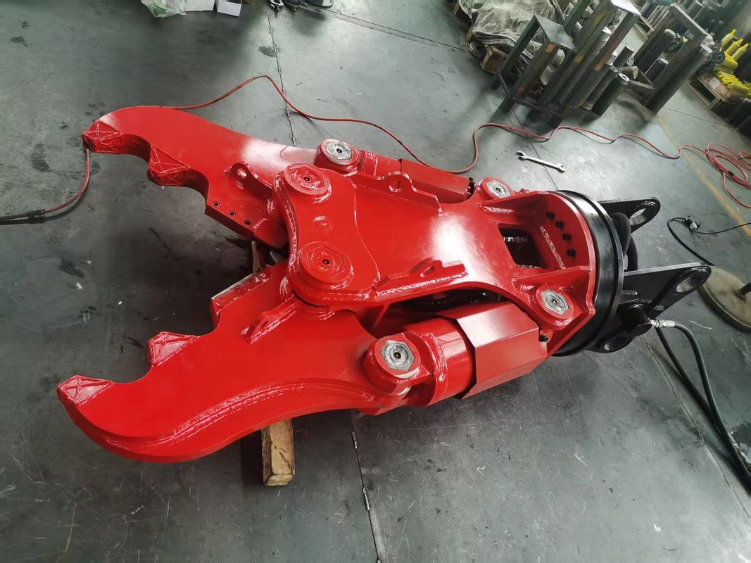 Aanpassen van zware werkzaamheden 08A Hydraulische scheer voor 10-15 ton graafmachines Betonbuis snijden