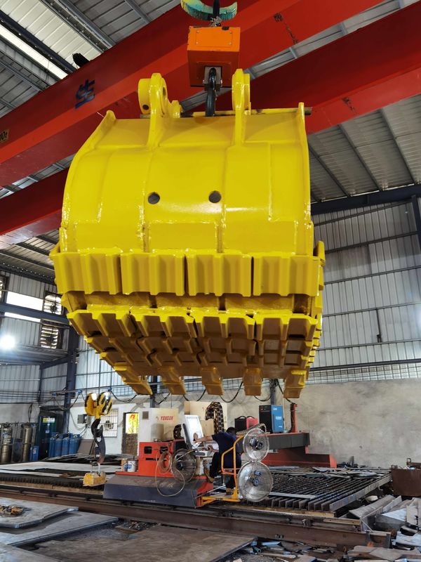 Op maat gemaakte Komatsu PC78 graafmachine emmer vervanging Duurzame graafemmer voor bouwgebruik
