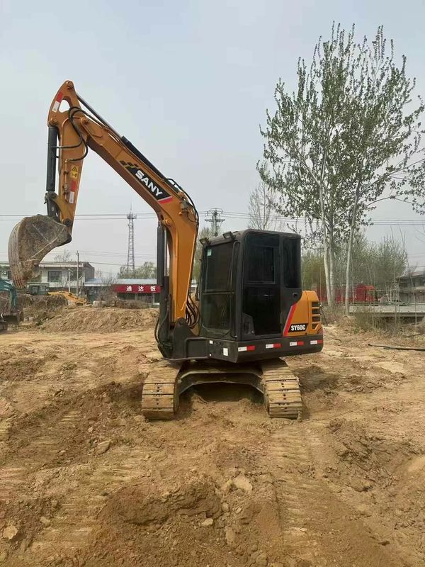 Gebruikte Sany 60C Graafmachine Weinig Uren Geweldige Waarde Goede Staat Klaar voor Export