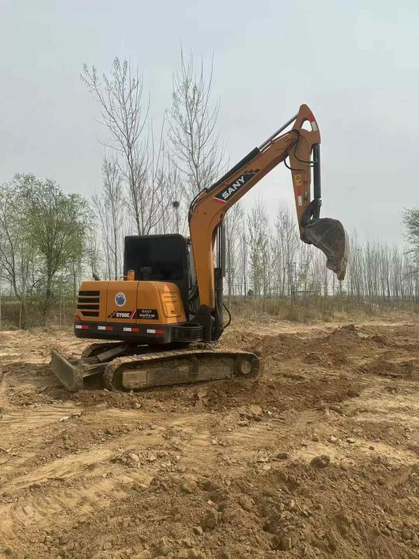 Gebruikte Sany 60C Graafmachine Weinig Uren Geweldige Waarde Goede Staat Klaar voor Export