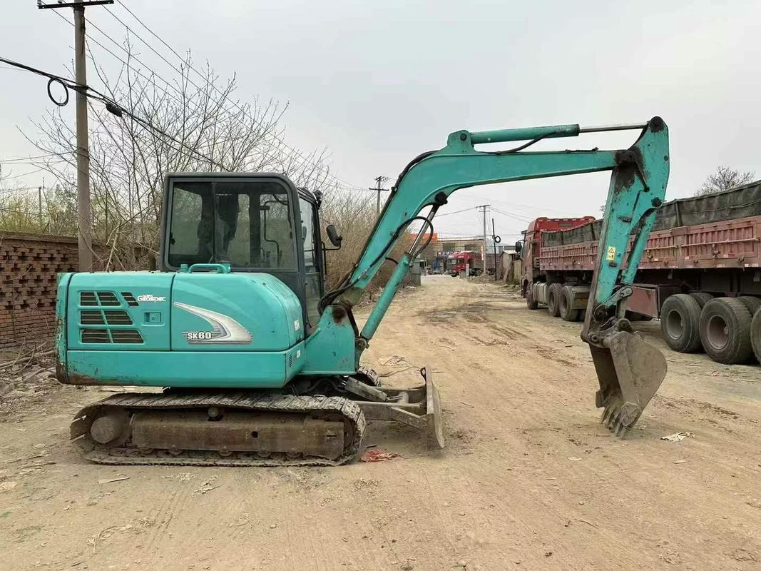 Gebruikte Kobelco SK60-8 graafmachine in goede staat