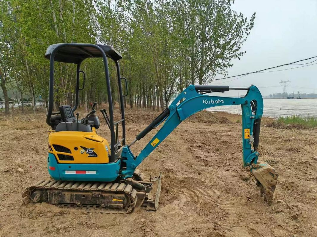 Gebruikte Kubota U15 Mini Graafmachine Tweedehands Aardbewerkingsapparatuur Klaar om te werken