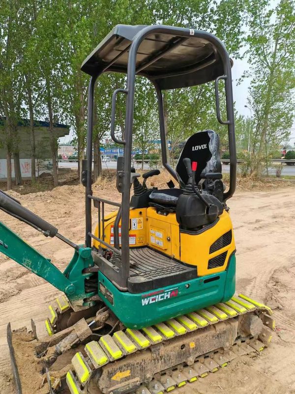 Gebruikte Lovol FR18E2-U mini graafmachine in goede staat voor bouwprojecten