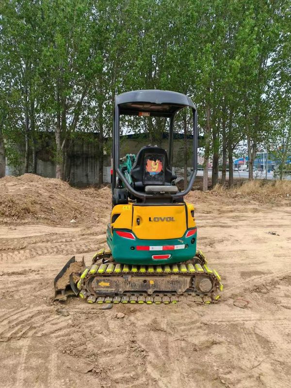 Gebruikte Lovol FR18E2-U mini graafmachine in goede staat voor bouwprojecten