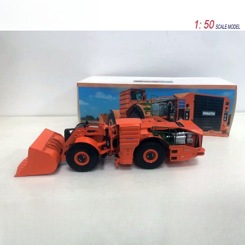Komatsu WX220H 1:50 Hybride ondergrondse laadmachine legering die-cast mijnbouwvoertuig beperkt verzamelbare