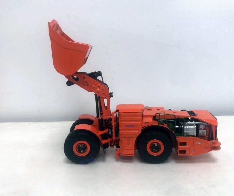 Komatsu WX220H 1:50 Hybride ondergrondse laadmachine legering die-cast mijnbouwvoertuig beperkt verzamelbare