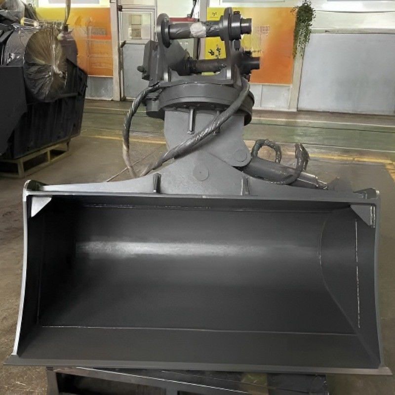 Aangepaste kantel- en draaibare bak voor graafmachines voor zware graafmachines van 1 tot 30 ton