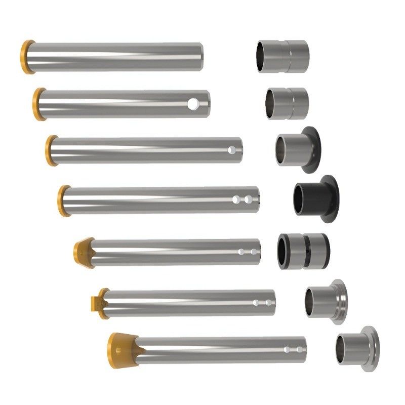 Zware apparatuur spoor pin bosjes 45mm graafmachine lading legering staal emmer pinnen Pc120 Pc200 Ex200