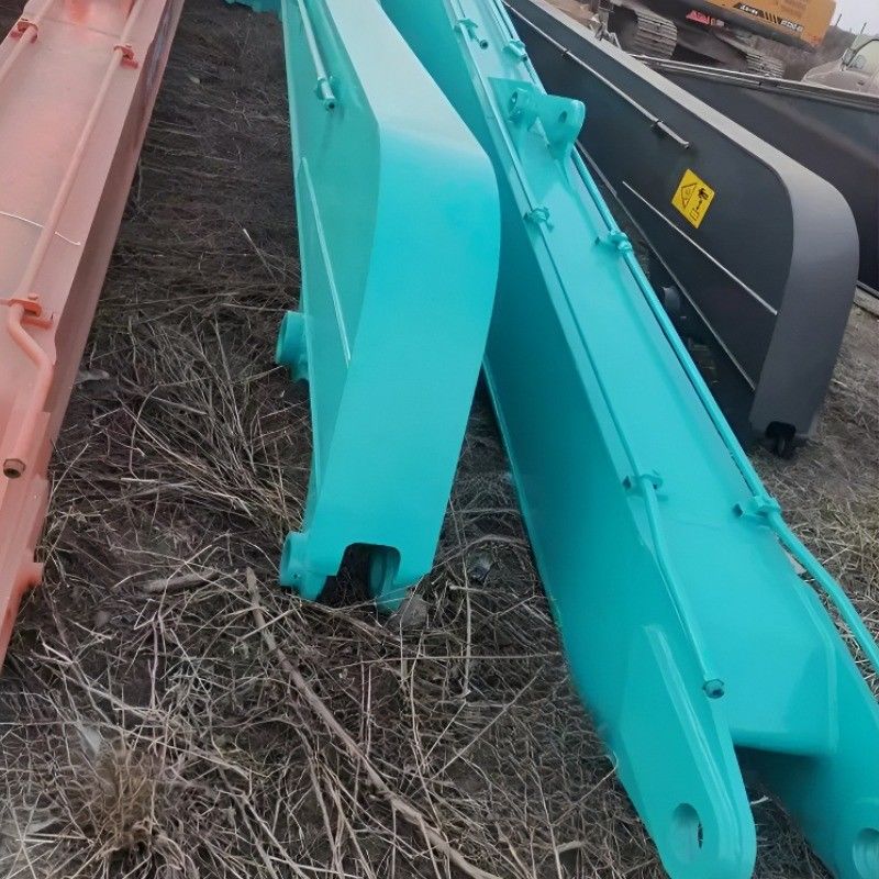 Custom 16m Excavator Long Reach Boom Arm bevestiging voor Kobelco SK200-8 met emmer