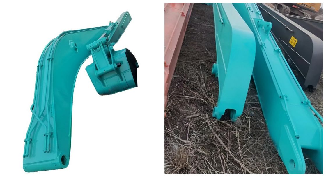 Custom 16m Excavator Long Reach Boom Arm bevestiging voor Kobelco SK200-8 met emmer