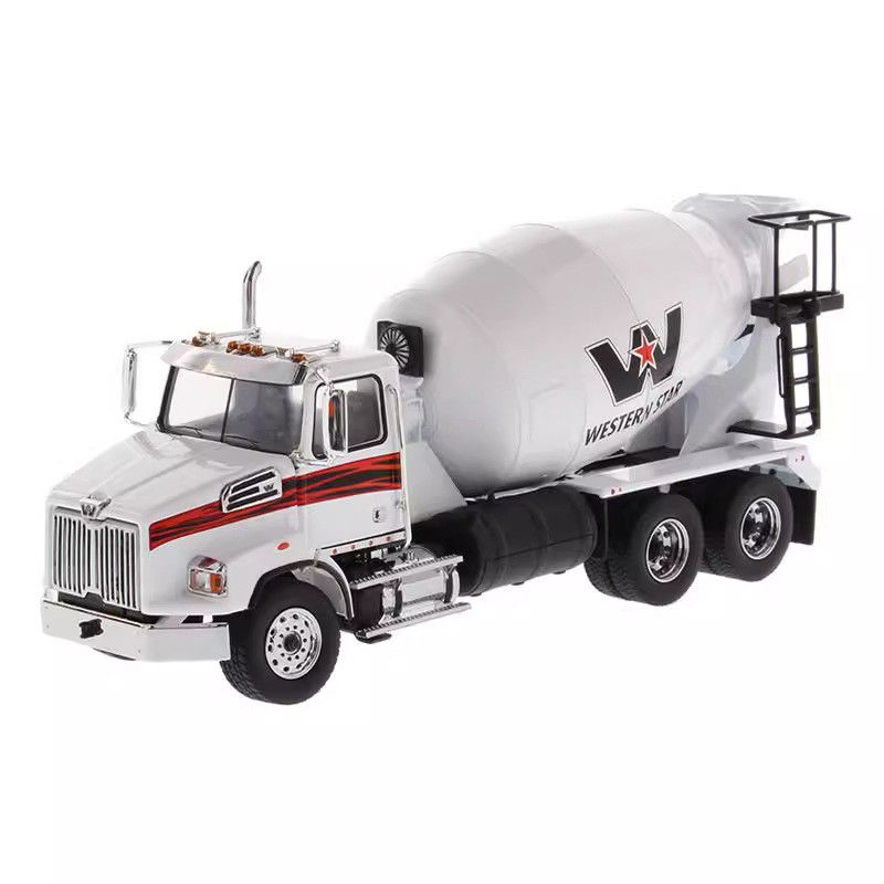 DM Western Star Mixer Truck 1/50 Diecast Cement Transport Model Voertuig Verzamelobject