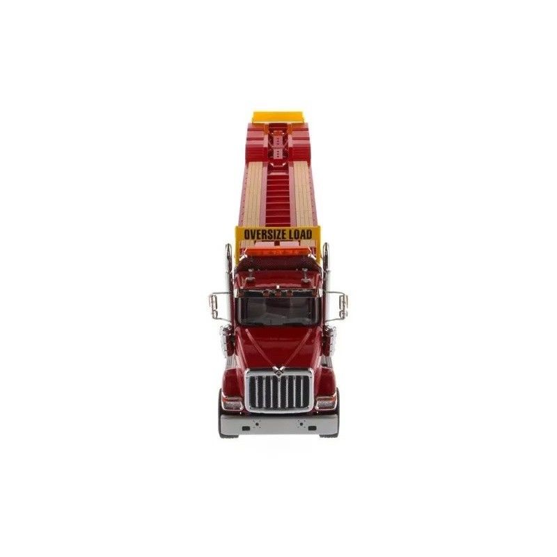Diecast Masters International Flatbed Truck DM TRAILER Alloy Container Head Model 71016 schaal 1:50
