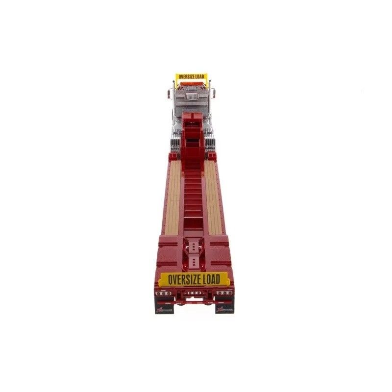 Diecast Masters International Flatbed Truck DM TRAILER Alloy Container Head Model 71016 schaal 1:50