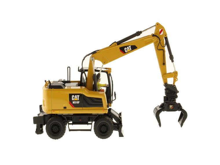 Diecast Masters DM M318F wielgraafmachine Model 1:50 Scale Construction Vehicle 85508