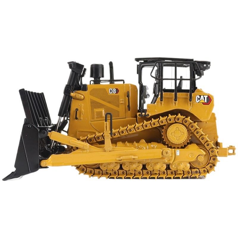 Diecast Masters 1:50 Schaal Zware Dozer Rupsband Bulldozer Schrootverwerker Model 85758