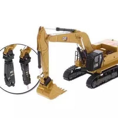 DM 1/87 Schaal Zware Graafmachine Sloophamer Grijper Opzetstuk Set Model 85688
