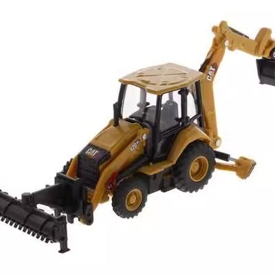 1/64 Schaal Diecast Masters Zwaar Materieel Graafmachine Laadschop Legering Bouwvoertuig Model 85765