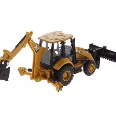 1/64 Schaal Diecast Masters Zwaar Materieel Graafmachine Laadschop Legering Bouwvoertuig Model 85765