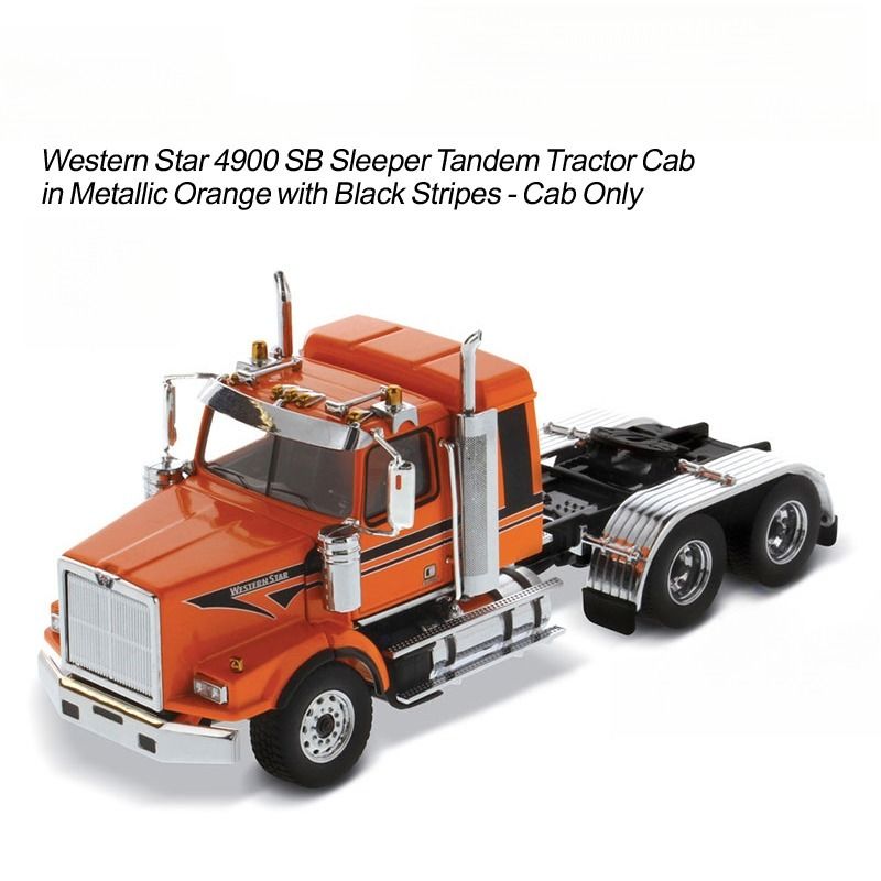 DM Western Star 4900 SB International 2-Assige Amerikaanse Platformwagen 1/50 Model 71063