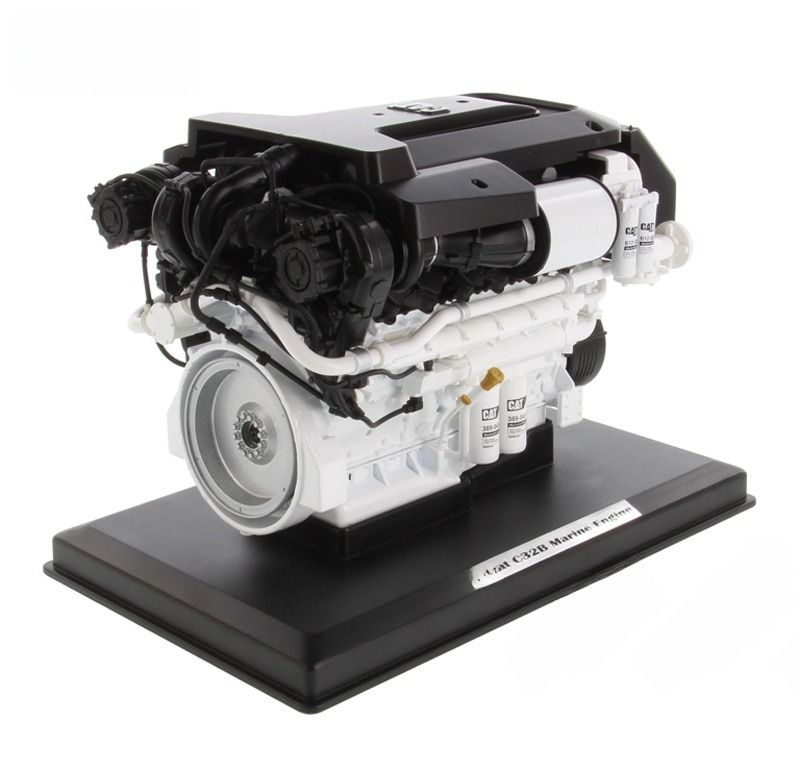 1/12 Schaal C32B Motor Generator Set Stroomunit Legering Model Speciale Editie 85707