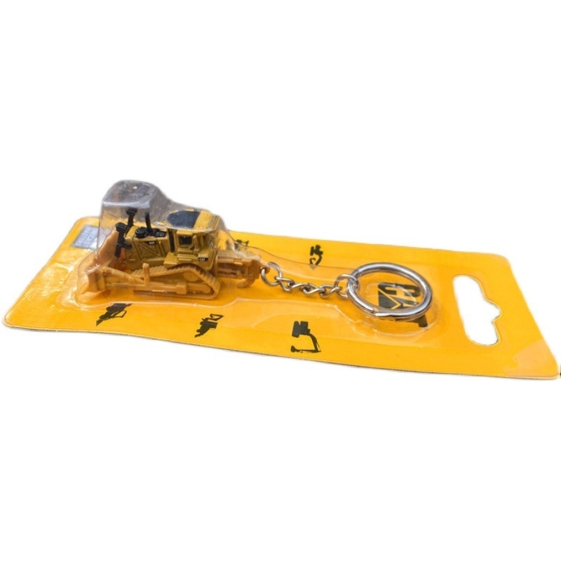 DM 85984 Spoortype Tractor Bulldozer Model Sleutelhanger Collectieve bouwcadeau