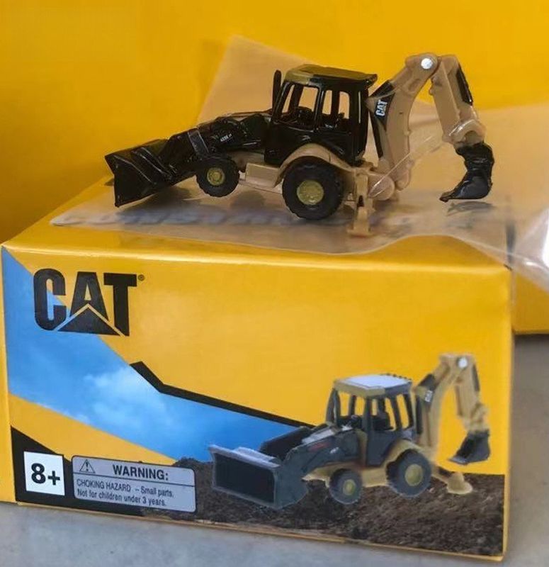 Authentieke Miniatuur Bouwmachineset 1:50 Schaal Legering Model Speelgoed 85980CB-CASE MINI