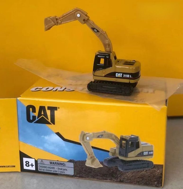 Authentieke Miniatuur Bouwmachineset 1:50 Schaal Legering Model Speelgoed 85980CB-CASE MINI