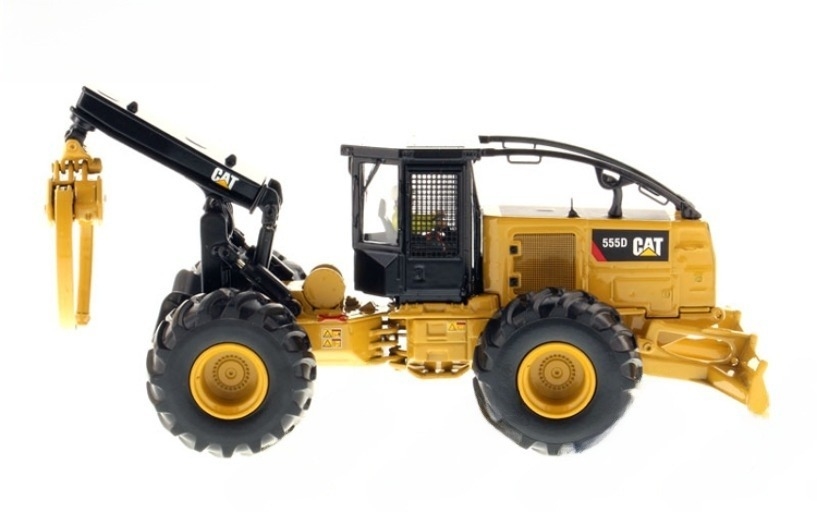 DM 555D Wiel Skidder 1:50 Schaal Diecast Houtkapmachine Model 85932 Verzamelobject Speelgoed