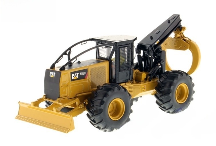 DM 555D Wiel Skidder 1:50 Schaal Diecast Houtkapmachine Model 85932 Verzamelobject Speelgoed