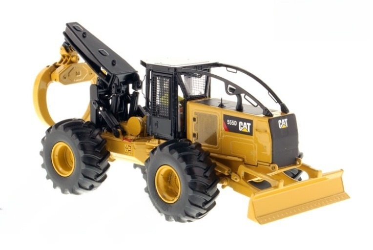 DM 555D Wiel Skidder 1:50 Schaal Diecast Houtkapmachine Model 85932 Verzamelobject Speelgoed