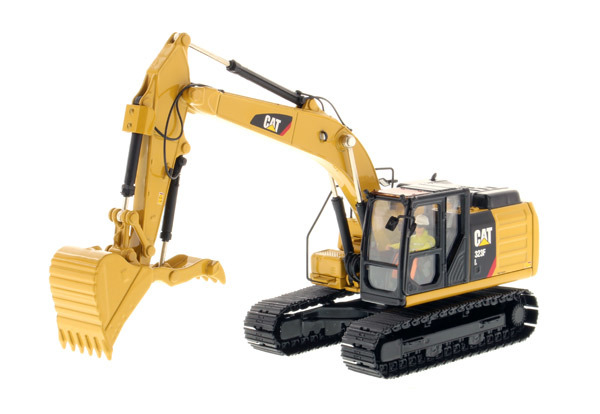 DM Engineering Voertuig 1:50 Schaal CAT 323F L Diecast Graafmachine Model 85924C Speelgoed Cadeau