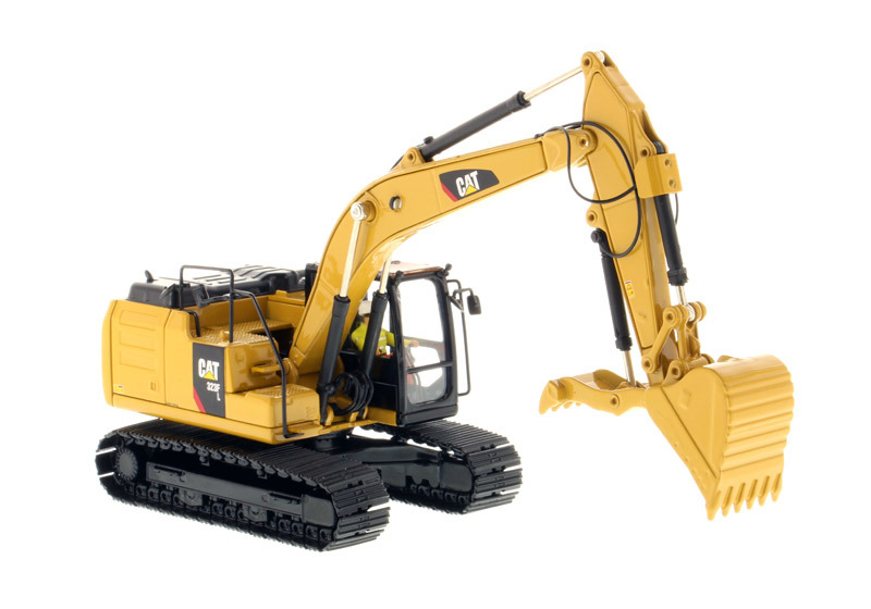 DM Engineering Voertuig 1:50 Schaal CAT 323F L Diecast Graafmachine Model 85924C Speelgoed Cadeau