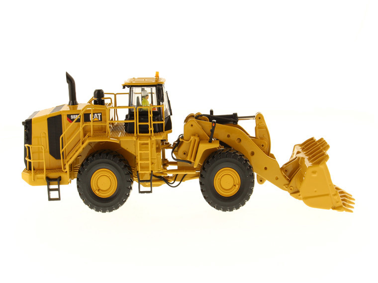 Diecast Masters 1:50 Schaal CAT 988K Wielader Die-cast Technisch Model 85901 Speelgoed