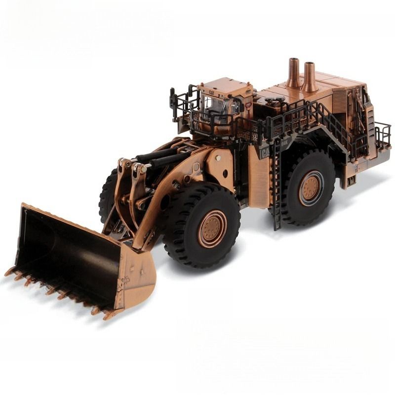 Diecast Masters 994K Wheel Loader Koperen legering Engineering Vehicle 1:125 Scale Model 85672