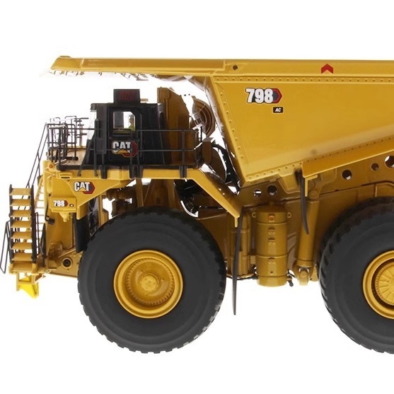 Diecast Masters 1:50 CAT 798AC Super Grote Mijnbouw Vrachtwagen Die-cast Model 85671