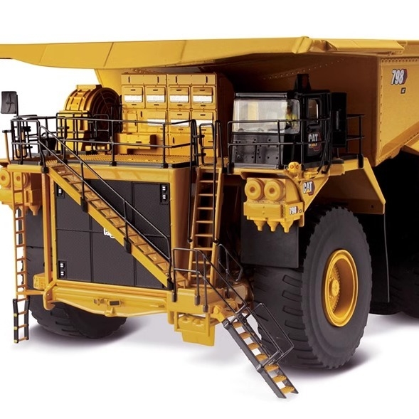 Diecast Masters 1:50 CAT 798AC Super Grote Mijnbouw Vrachtwagen Die-cast Model 85671