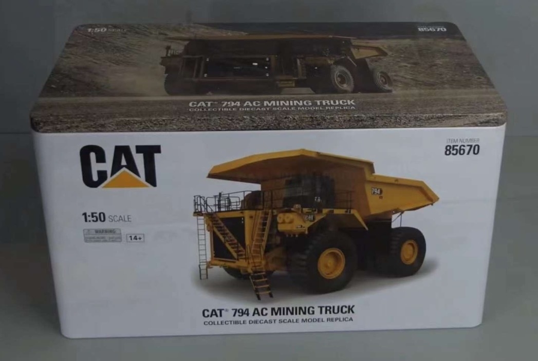 Diecast Masters 1:50 Scale CAT 794AC Supergrote mijnbouwtruck Trucker Dump Truck Model 85670