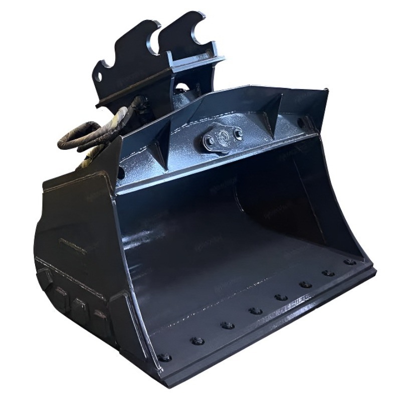 Aangepaste kantel- en draaibare bak voor graafmachines voor zware graafmachines van 1 tot 30 ton