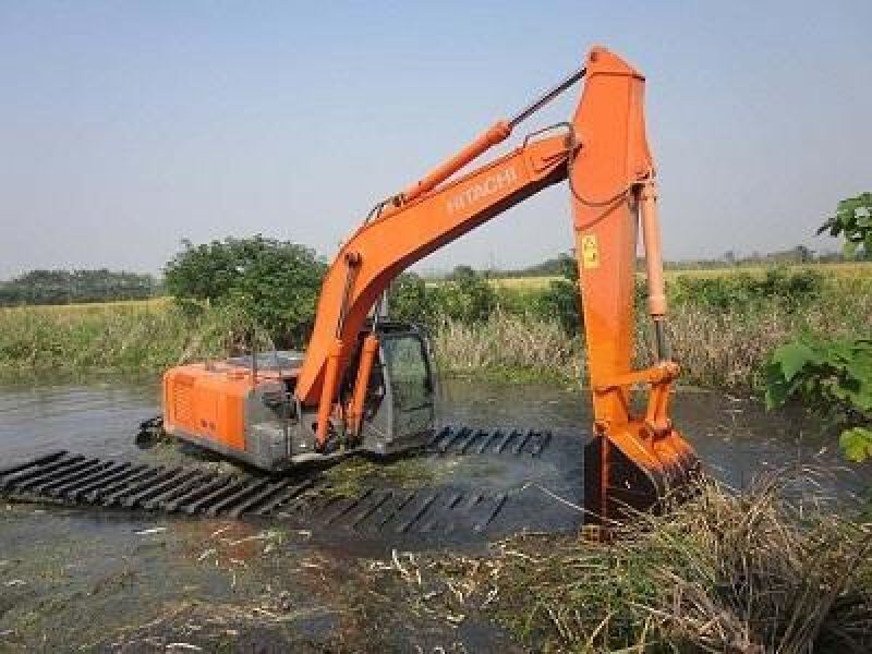 Op Maat Gemaakte Amfibische Graafmachine Ponton Drijver voor Rivier, Meer, Moeras, Baggermachine, Buggy Onderstel Leverancier