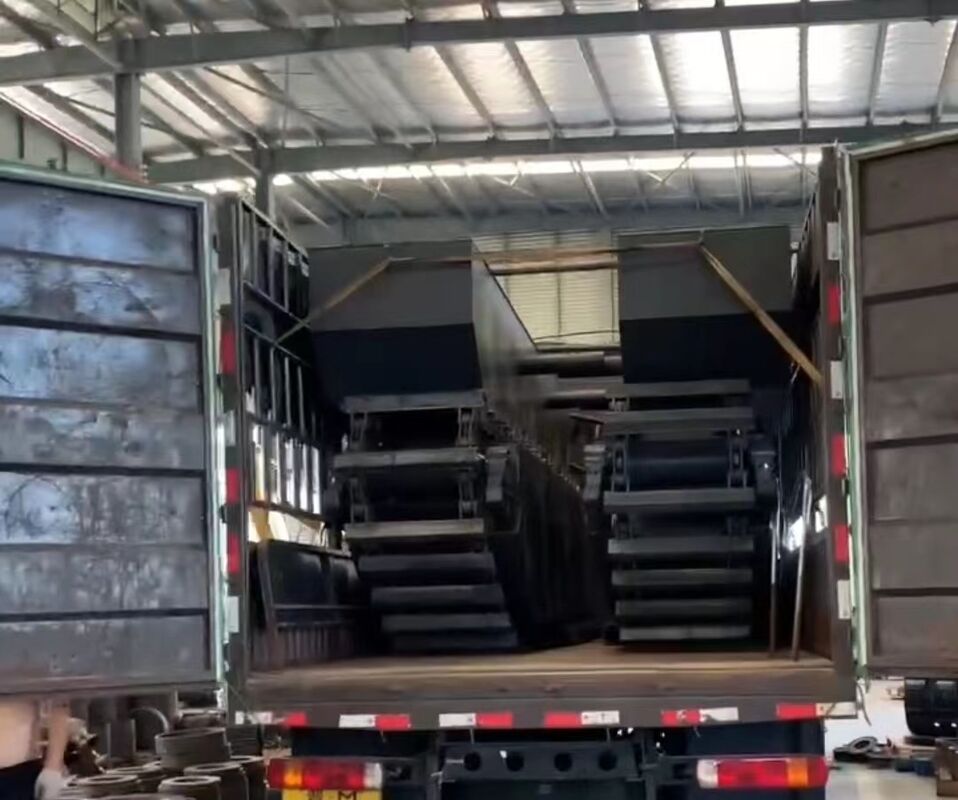 Maatwerk 20 Ton Amfibische Graafmachine Pontons Drijvend Chassis voor Moeras, Wetland en Zachte Terrein Projecten