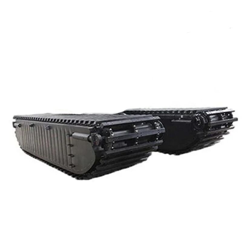 Leverancier van op maat gemaakte 40-tons amfibische graafmachine moerasbuggy wetland digger met drijvend pontononderstel