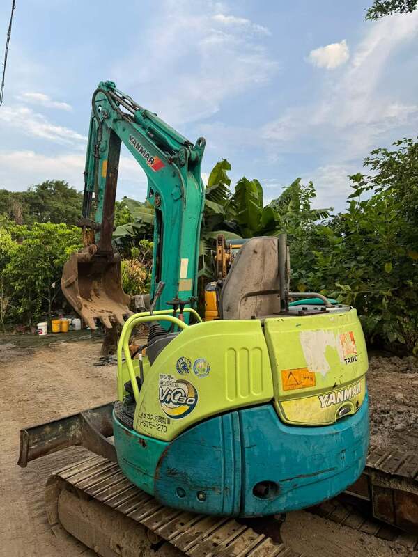 Gebruikte tweedehands YANMARR Vio30 3 ton Mini Crawler Graafmachine Op voorraad Te koop